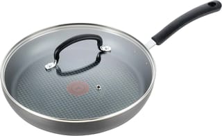 Poêle antiadhésive en aluminium anodisé dur T-fal Ultimate 12 pouces