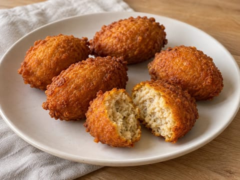 Acarajé (pączki z fasoli czarne oczko) Acarajé (pączki z fasoli czarne oczko)