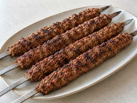 Adana Kebab (espetadas turcas picantes de borrego) Adana Kebab (espetadas turcas picantes de borrego)