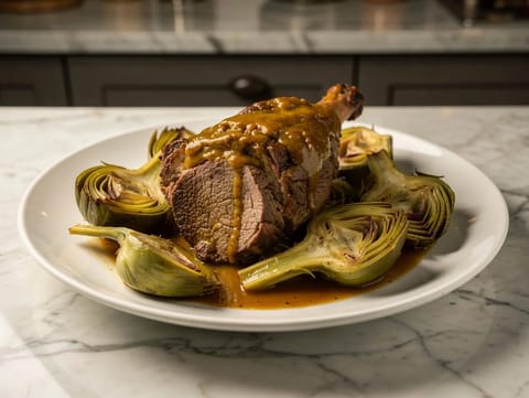 Agnello alla Romana con Carciofi (római bárányragu articsókával) Agnello alla Romana con Carciofi (római bárányragu articsókával)