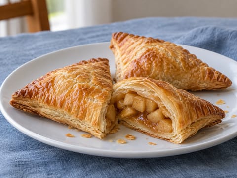 Empanadillas de manzana en freidora de aire