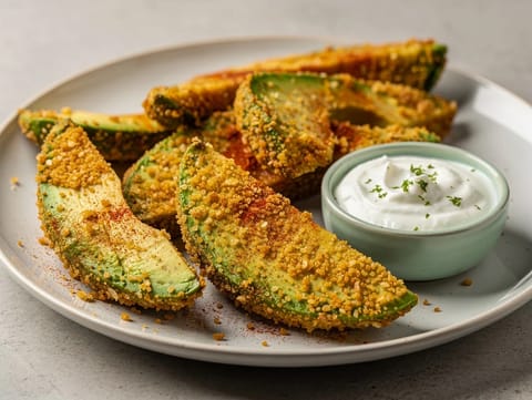 Avocadofritter i airfryer Avocadofritter i airfryer