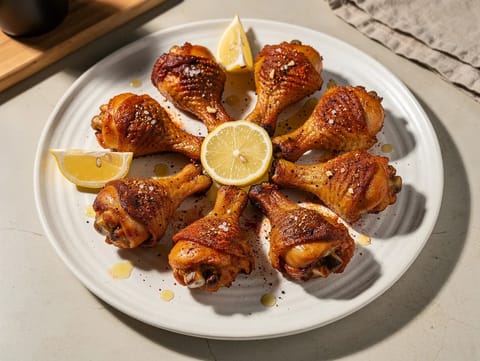 Pilons de poulet BBQ à l’air fryer Pilons de poulet BBQ à l’air fryer
