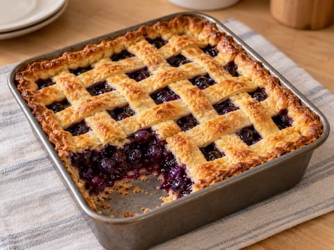 Torta ai mirtilli in friggitrice ad aria Torta ai mirtilli in friggitrice ad aria