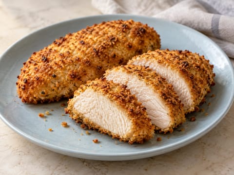 Air Fryer Breaded Chicken Breast