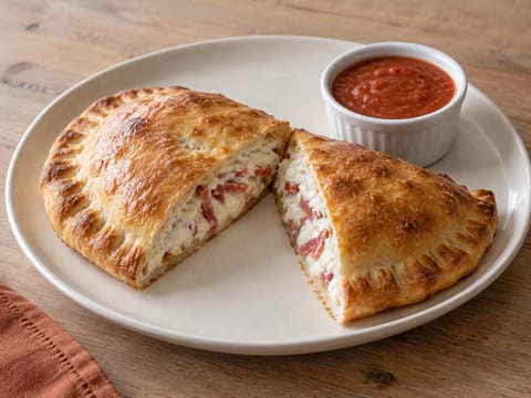 Calzone z frytkownicy beztłuszczowej