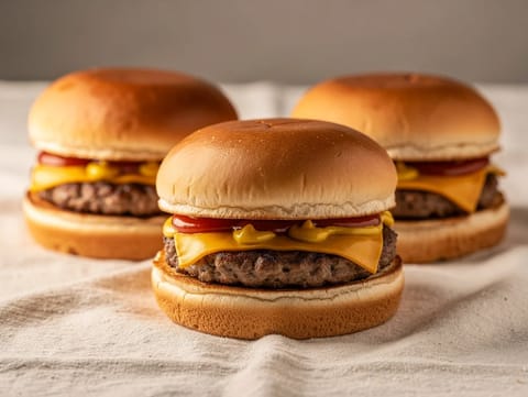 Cheeseburgeri la air fryer Cheeseburgeri la air fryer
