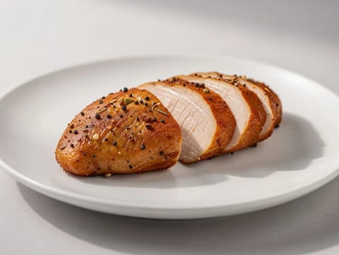 Kuřecí prsa z horkovzdušné fritézy Kuřecí prsa z horkovzdušné fritézy