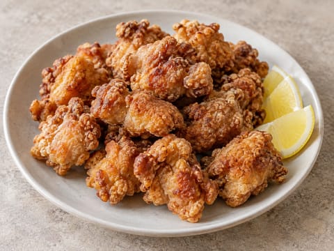 Chicken Karaage aus der Heißluftfritteuse Chicken Karaage aus der Heißluftfritteuse