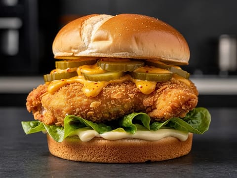 Air Fryer Chicken Sandwich Air Fryer Chicken Sandwich