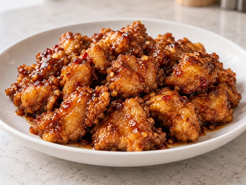 Křupavé chilli kuře z horkovzdušné fritézy Křupavé chilli kuře z horkovzdušné fritézy