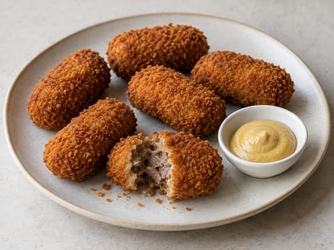 Kroketten aus der Heißluftfritteuse