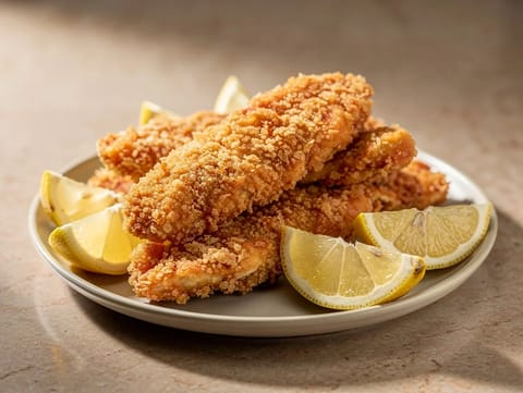 Straccetti di pollo extra croccanti in friggitrice ad aria