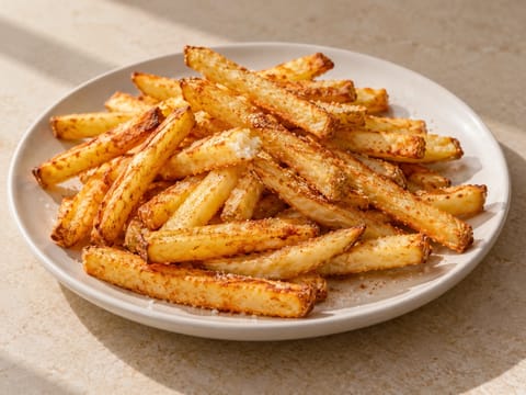 Cartofi prăjiți la air fryer Cartofi prăjiți la air fryer