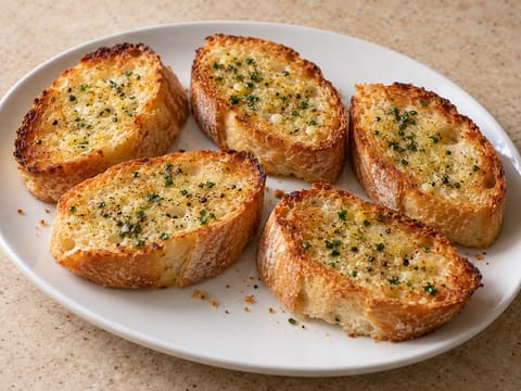 Hvitløksbrød i airfryer Hvitløksbrød i airfryer