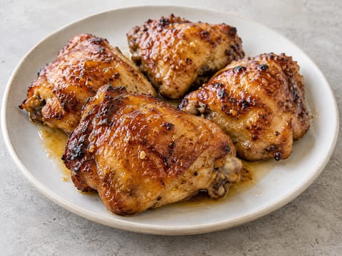 Pui cu miere și muștar la friteuza cu aer cald