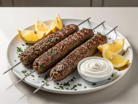 Air fryer kebabnyársak