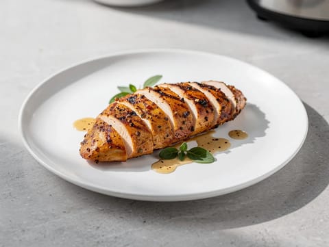 Marinerat kycklingbröst i airfryer