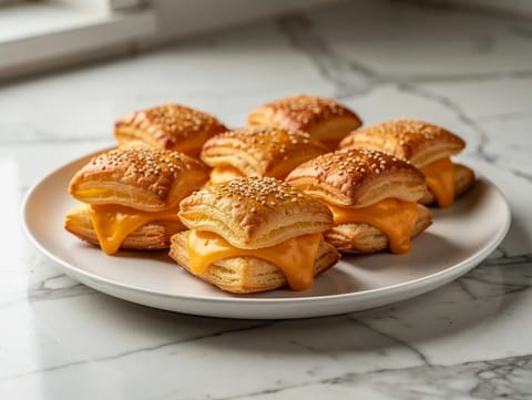 Blätterteig-Häppchen aus der Heißluftfritteuse