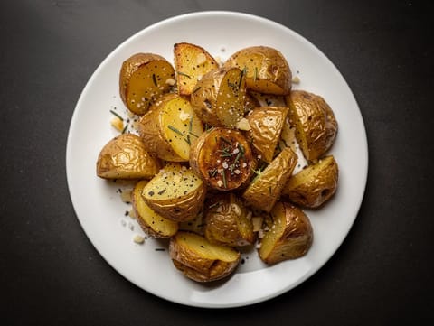 Patatas asadas en freidora de aire Patatas asadas en freidora de aire
