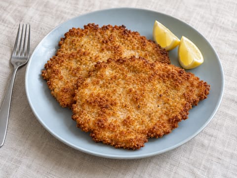 Schnitzel i airfryer Schnitzel i airfryer