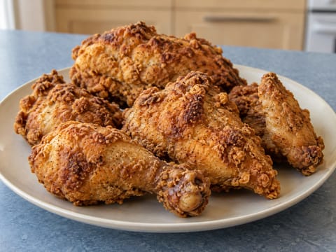 Southern fried chicken i airfryer