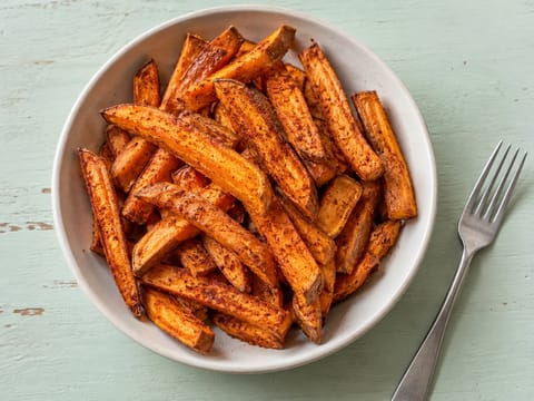 Søtpotetfries i airfryer
