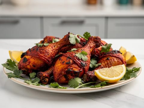 Frango tandoori na air fryer