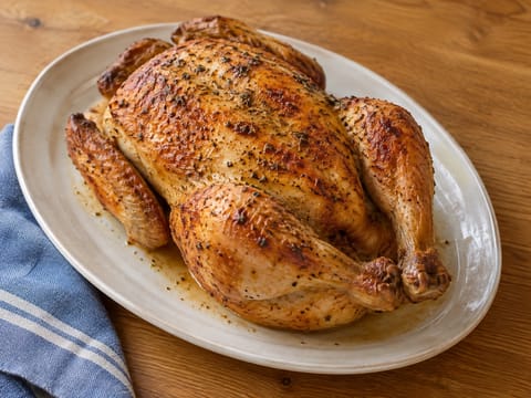 Frango inteiro na air fryer Frango inteiro na air fryer