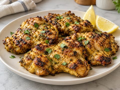 Kuře marinované v jogurtu z horkovzdušné fritézy Kuře marinované v jogurtu z horkovzdušné fritézy