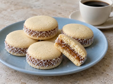 Alfajores (Sandwichkex med dulce de leche)