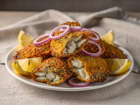 Amritsari Macchi (poisson frit épicé)