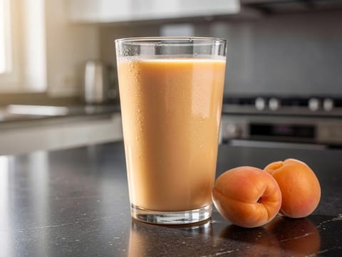 Smoothie de iogurte e alperce