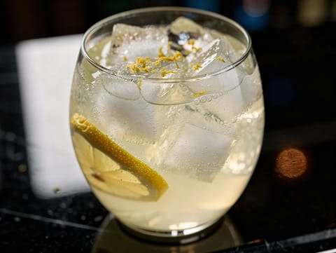 Greek Lemon Ouzo Spritz