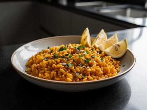 Arroz a Banda (riso valenciano cotto in brodo di pesce)