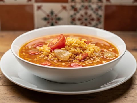 Arroz Caldoso (sulu İspanyol pilavı)