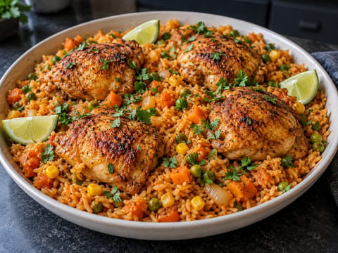 Arroz con Pollo a la Mexicana (pollo e riso in un’unica pentola) Arroz con Pollo a la Mexicana (pollo e riso in un’unica pentola)