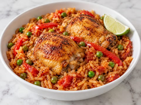 Arroz con Pollo a la Cubana (pollo e riso in un’unica pentola) Arroz con Pollo a la Cubana (pollo e riso in un’unica pentola)