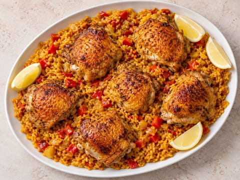 Arroz con Pollo (spansk kylling og ris) Arroz con Pollo (spansk kylling og ris)