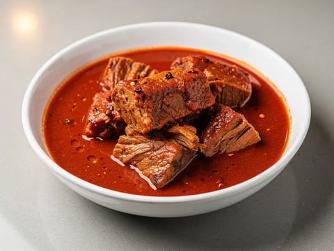 Asado de Boda (meksikansk bryllupsgryte med svin)