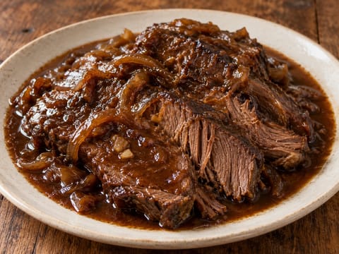 Asado Negro (bœuf braisé vénézuélien en sauce brune) Asado Negro (bœuf braisé vénézuélien en sauce brune)