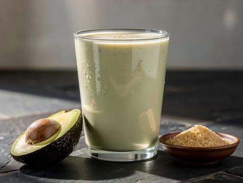Avocado-Palmzucker-Smoothie