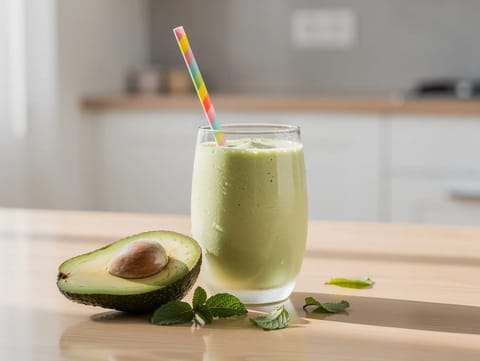 Vietnamské avokádové smoothie