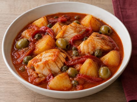 Bacalao a la Vizcaína Navideño (joulun suolattuturskapata)