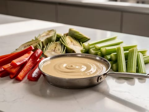 Bagna Cauda (warmer Sardellen-Knoblauch-Dip) Bagna Cauda (warmer Sardellen-Knoblauch-Dip)