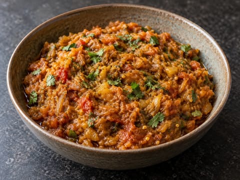 Baingan Bharta (Smoky Mashed Aubergine) Baingan Bharta (Smoky Mashed Aubergine)