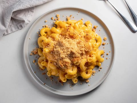 Klassisk bagt mac and cheese