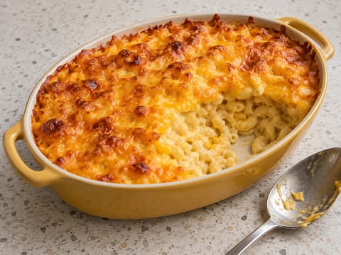 Macaroni and Cheese la cuptor (stil sudist) Macaroni and Cheese la cuptor (stil sudist)
