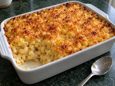 Macaroni and Cheese no forno