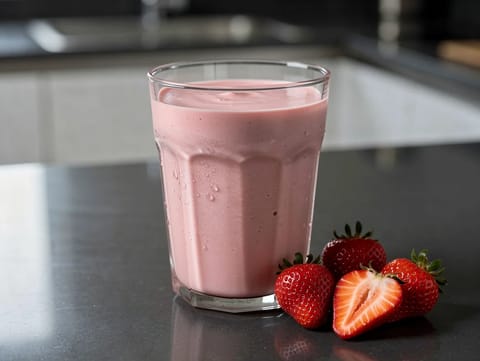 Bananen-Erdbeer-Smoothie